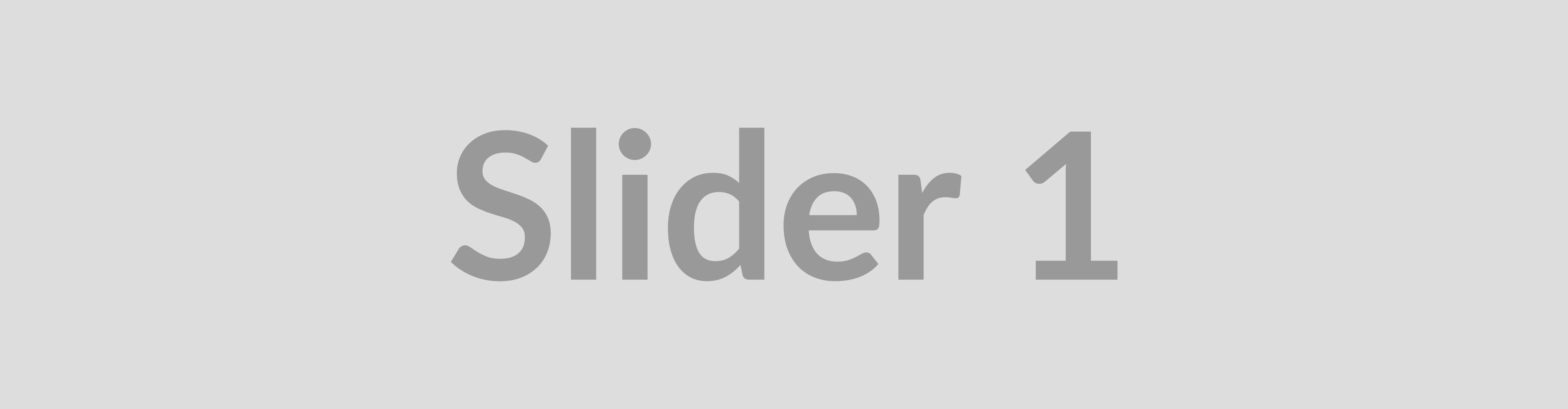 Slider 1